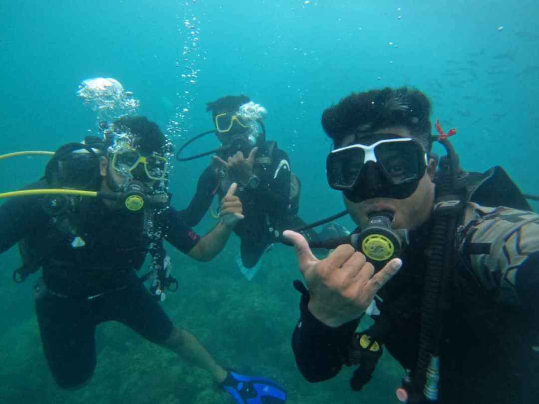 Boat Diving at Havelock Island